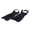 Black, variant on High-grade frog flippers can adjust the flippers adult foot children's long flippers swimming frog shoes