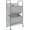 Gray, variant on 80 Liters Vertical Rolling Laundry Hamper, 2 Section Laundry Sorter with Wheels and 2 Breaks, 2-tier Laundry Baskets for Small Space, Dorm, Laundry Room, Closet, Multicolored 2-tier