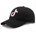 thumbnail image 1 of Gorra de béisbol con correa larga bordada para hombre y mujer, gorra informal para exteriores, gorra para el sol con protección solar, gorra para parejas, 1 of 4