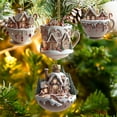 thumbnail image 4 of 1Pcs Gingerbread House Ornaments for Christmas Tree Gingerbread Christmas Decor with Rope Xmas Hanging Ornaments for Xmas Tree Holiday Party New Year Home Decorations, 4 of 8