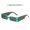 Green Grey, variant on Womens Sunglasses Retro Small Square Frame with Transparent Colorful Lens PC Frame Fashion Eyewear Sun Glasses For Big