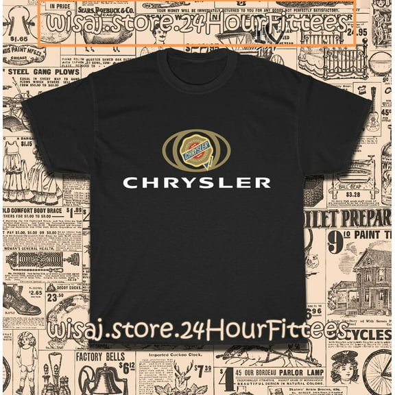 New Chrysler Vehicles Logo Men's T-Shirt American Size S-5XL T-Shirt