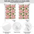 thumbnail image 4 of Sigee Watermelon for Live Happy Decorative Small Garden Flag,Double Sided Yard Flags Holiday Garden Flags for All Seasons, 4 of 9