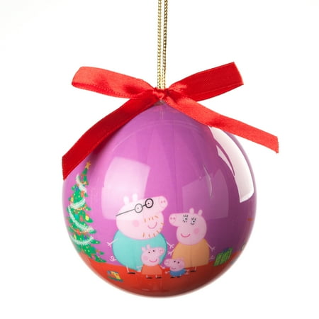 Personalized Peppa Pig Family Decoupage Christmas