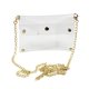 thumbnail image 2 of Bolsa de hombro transparente para mujer de hombro de Color Ehuebsd puro cruzado, 2 of 7