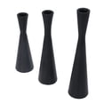 thumbnail image 4 of Portavelas Negro Estilo Europeo Lujo ANGGREK 3 Piezas, 4 of 8