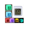 thumbnail image 2 of Reloj digital LED Alarm Clock Cube con temperatura, 2 of 5
