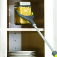 thumbnail image 6 of DMI GripLoc Sliding Reacher, Grabber Tool for Elderly, Reacher Grabber Pickup Tool, Reaching Assist Tool, Trash Picker, Hand Gripper, Arm Extension, 43 Inches, Two Handed Twist and Click, 6 of 9