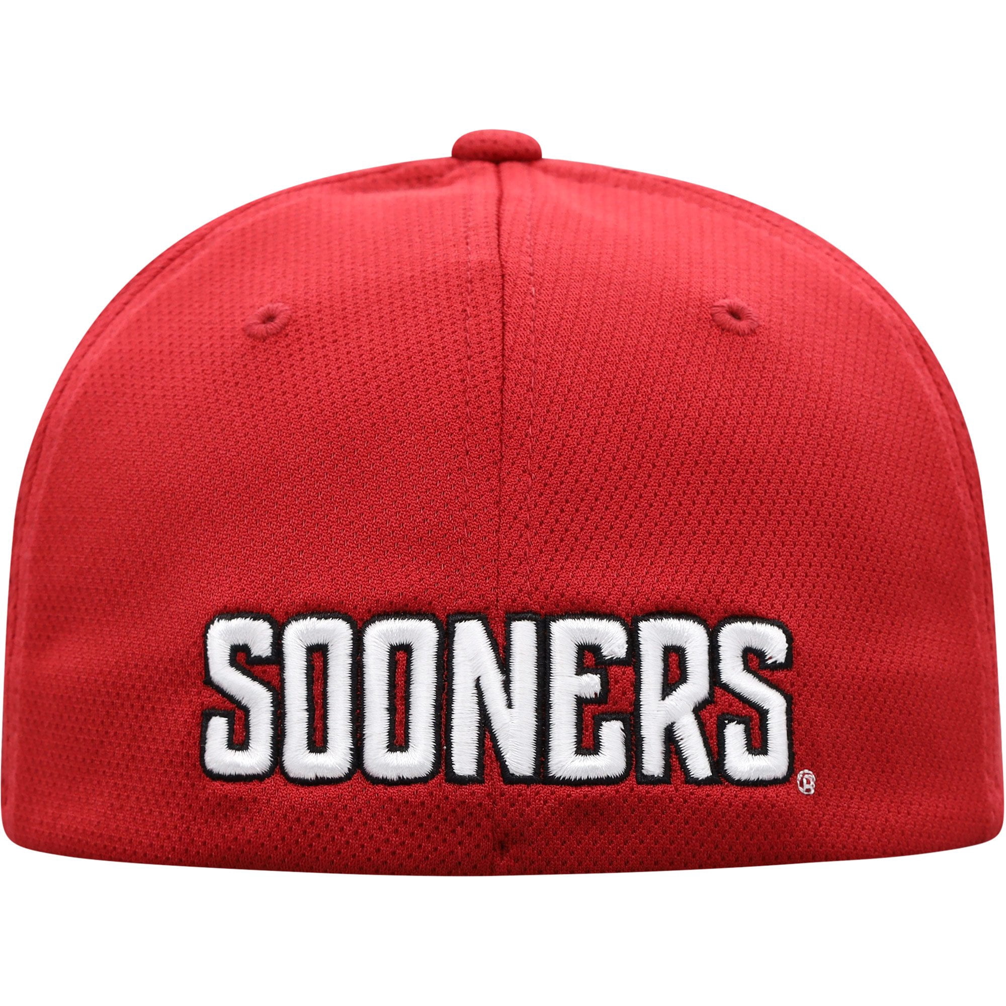 Men's Top of the World Crimson Oklahoma Sooners Reflex Logo Flex Hat