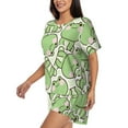 thumbnail image 2 of Picia Cute Frog Pajamas Sets for Women Soft Short-Sleeved Pjs with Lounge Shorts Two Piece Sleepwear-Small, 2 of 9