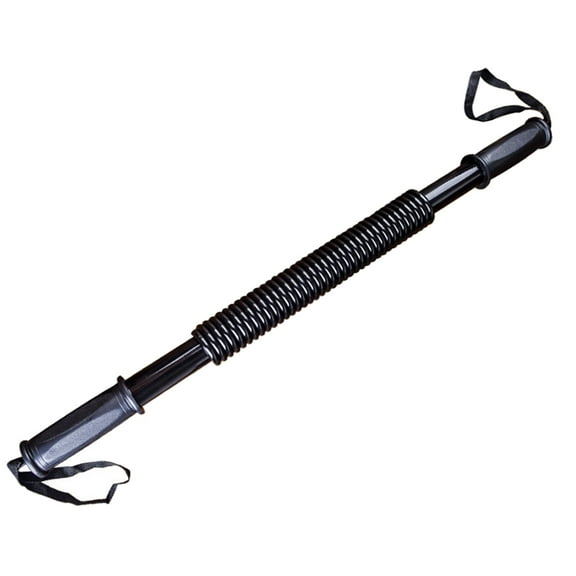 unbranded 60kg Workout Bar for Power Lifting Strength Training Home Gym and Cardio Exercise(Black)