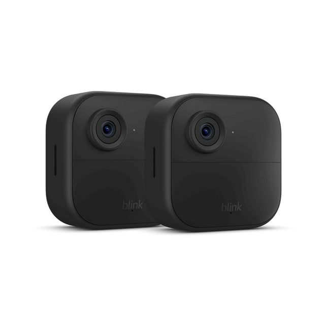 Cámara de seguridad Blink Outdoor 4 (4.ª generación) con sistema de 2 cámaras
