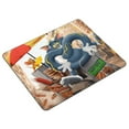 thumbnail image 2 of Tom and Jerry Mouse Pad, Computer Mouse Mat, Waterproof Non-Slip Rubber Base MousePads for Office Laptop 7 x 8.6 in, 2 of 8