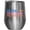 Silver, variant on Be Nice. Get Lots of Sleep. Drink Plenty of Water. Retro Groovy Text Art Merch Gift, White 12oz Wine Tumbler