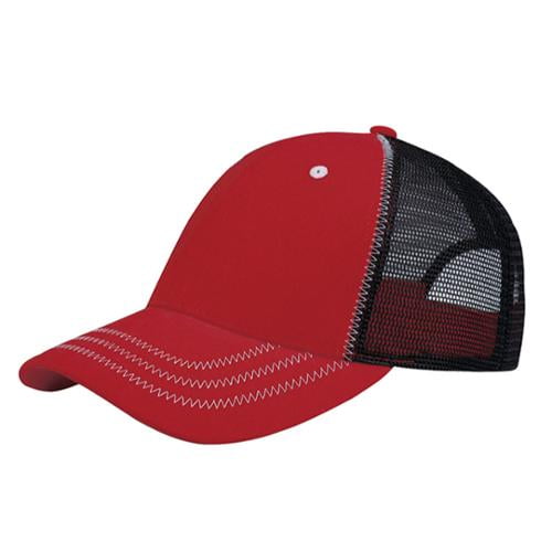 Low Profile Structured Mesh Trucker Cap 
