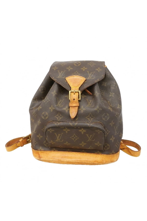 Pre-Owned Louis Vuitton Monogram Montsouris MM Backpack (M51136) Brown - Women's