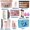 thumbnail image 2 of Kit de maquillaje completo KAVCENT con paleta de sombras de ojos y brillo de labios, 2 of 7