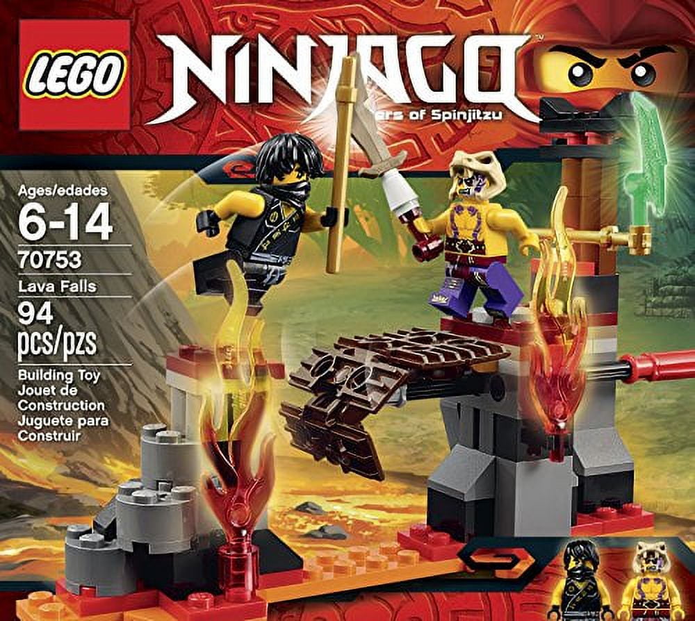 LEGO Ninjago Lava Falls Set #70753 - Walmart.com