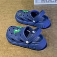 thumbnail image 5 of YUKTOPA Kids Boys Girls Cute Cartoon Clogs Shoes Lightweight Non Slip Garden Shoes Water Shower Beach Pool Slides Sandals, 5 of 12