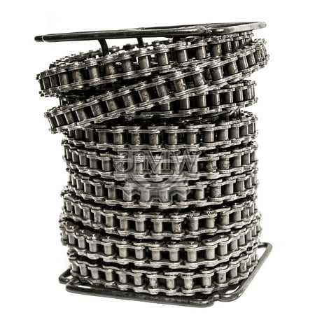 

Jeremywell 50 Roller Chain 100 Feet with 10 Connecting Links