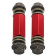 thumbnail image 1 of Shisuyan 2Pcs Motorcycle Brake Hose Metal Black Enhanced Maneuverability For Braking Systems Upgrade, 1 of 8