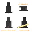 thumbnail image 3 of Estabilizador de teclado DUROCK Plate Mount V3 2U 6.25U 7U Black Gold, 3 of 7