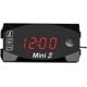 thumbnail image 1 of Reloj digital para motocicleta 3 en 1, termómetro, voltímetro digital, soporte para manillar, IP67, resistente al agua, reloj para motocicleta con pantalla grande, 12 V/24 V (áspero) brillar Electrónica, 1 of 5