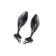 thumbnail image 1 of Espejo Retrovisor Para Motocicleta Luz Cálida Negro Motocicleta Led Intermitente Espejo 2 Uds Moyic VI008819-02, 1 of 6
