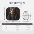 thumbnail image 3 of Fotbe Victorian Gentle Cat Juego de 2 Piezas de Parasoles para Parabrisas | Bloqueador Solar para Auto | Accesorios Plegables para Protección Solar Interior-Medium, 3 of 6