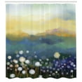 thumbnail image 3 of Ambesonne Dandelion Shower Curtain, Oil Painting Flora, 69"Wx84"L, Multicolor, 3 of 3