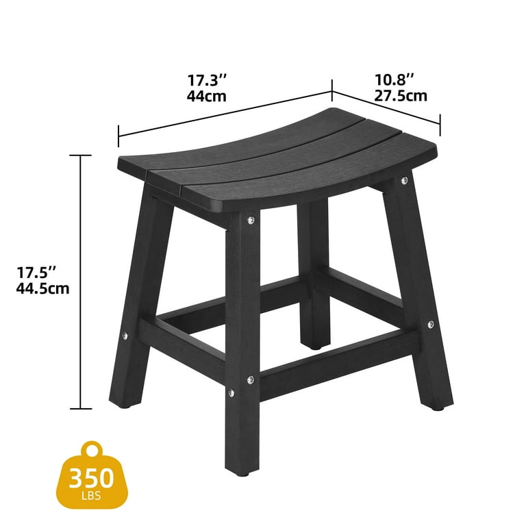 Dextrus Poly Lumber Shower Bench Chair Shower Stool Non Slip