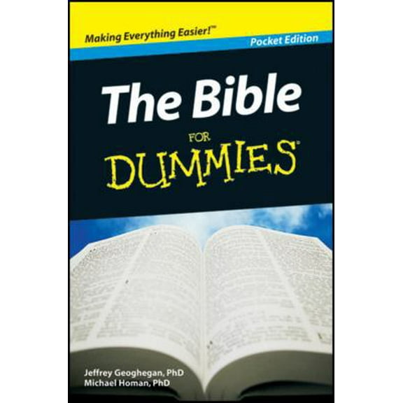 Pre-Owned The Bible for Dummies (Pocket Edition) (Paperback) 0470548320 9780470548325