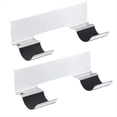 thumbnail image 1 of 2 Piezas de Soporte para Secador de Pelo, Soporte para Plancha de Pelo de Pared, Organizador de Baño, Estantes para Organizar el Baño, 1 of 4