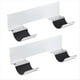 thumbnail image 2 of 2 Piezas de Soporte para Secador de Pelo, Soporte para Plancha de Pelo de Pared, Organizador de Baño, Estantes para Organizar el Baño, 2 of 10