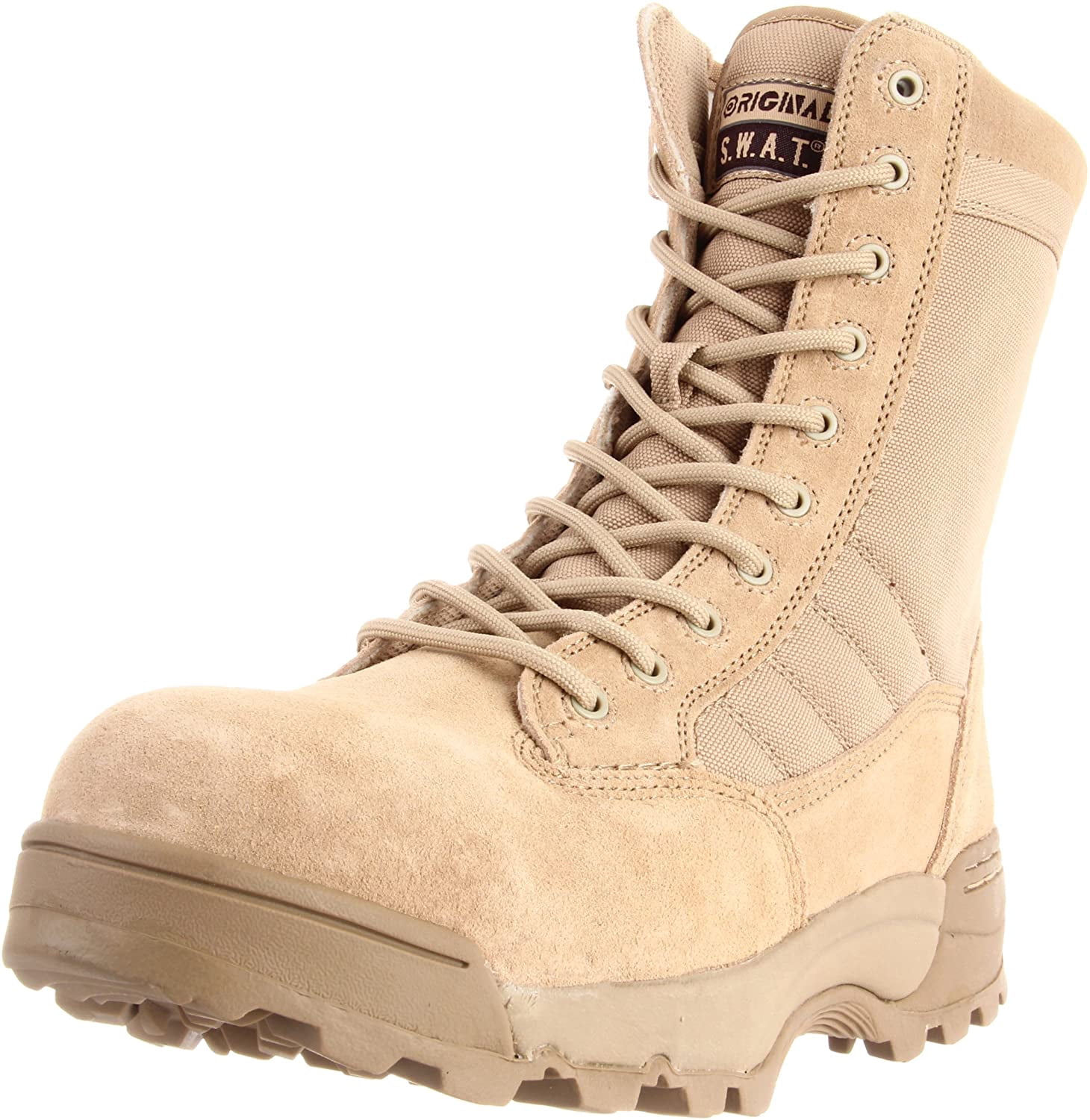zip Safety Tactical Boot, Tan 