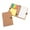 Brown, variant on Yhmxh Pocket Notebook with Pen and Sticky Notes Set, Included Mini Pocket Notepad Binder Notepad Holder, 3.9 x 6 Inch Self Stick Memo Pad Notepad for Travel Office (Blue)