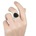 thumbnail image 3 of 925 Sterling Silver Black Spinel Ring, 3 of 3