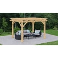 thumbnail image 3 of Yardistry 10' x 12' Meridian Cedar Pergola, 3 of 3