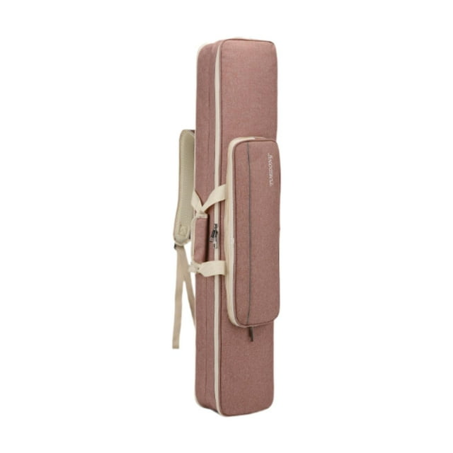 MERIGLARE Erhu Bag Adjustable Erhu Carrying Bag for Musical Instrument Performing Show Pink
