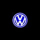 thumbnail image 5 of 2 proyectores LED compatibles con luces de puerta de Volkswagen con logotipo, estilo 1, 5 of 5