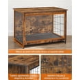 thumbnail image 4 of FEANDREA Jaula Transportadora 3 en 1 Mesa Auxiliar Móvil para Perros hasta 32 kg 91x61x61 cm, 4 of 7