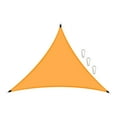 thumbnail image 2 of Waterproof Sun Shade Canopy, Heavy Duty Triangle Garden Shading Sail Shade Sail Waterproof Sun Shade with Quick drying Fabric for Patio, Garden, Backyard, 2 of 6