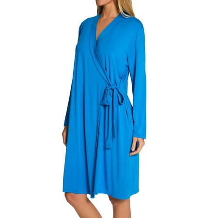 

Women s Shadowline 67223 Before Bed 38 Inch Wrap Robe (Sapphire S)