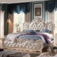 thumbnail image 3 of Wood Fancy Bed Frames Queen Mattress Headboard Master Bedroom Twin King Size Bed Modern Luxury Cama Matrimonial Hotel Furniture My Lux Decor Round, 3 of 20