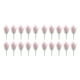 thumbnail image 2 of 10 piezas de plantas artificiales Ounissouiy aptas para mascotas seguras no tóxicas apariencia realista Rosa Rosa 2Conjunto, 2 of 6
