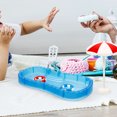 thumbnail image 2 of 1 Set Mini Swimming Pool Mini House Beach Chair Boat Miniature Deck Chair, 2 of 4