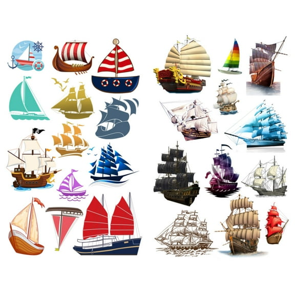 Sailing Aesthetic Pre-cut Sticker Anti-UV Waterproof Decoration Album Planner Stickers Scrapbooking Diary Sticky Paper Flakes
