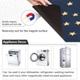 thumbnail image 2 of Dailycode Dishwasher Magnet Cover Magnetic Fridge Door Cover Home Kitchen Decor, Red Bow and Star, 23"x 26", 2 of 6