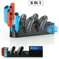 thumbnail image 3 of Controller Charging Dock Accessories for Nintendo Switch,for Joy-Con&Pro Controller&Switch Charger Stand with LED Docking Station, 3 of 10
