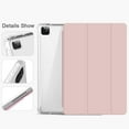 thumbnail image 2 of Timoom iPad Pro 11 Inch 2020 Case with Built-in Pencil Holder, Lightweight Ultra-Thin Smart Silicone Soft Back Cover Auto Sleep/Wake,Protective Case for iPad Pro 11 2020 & 2018, 2 of 7